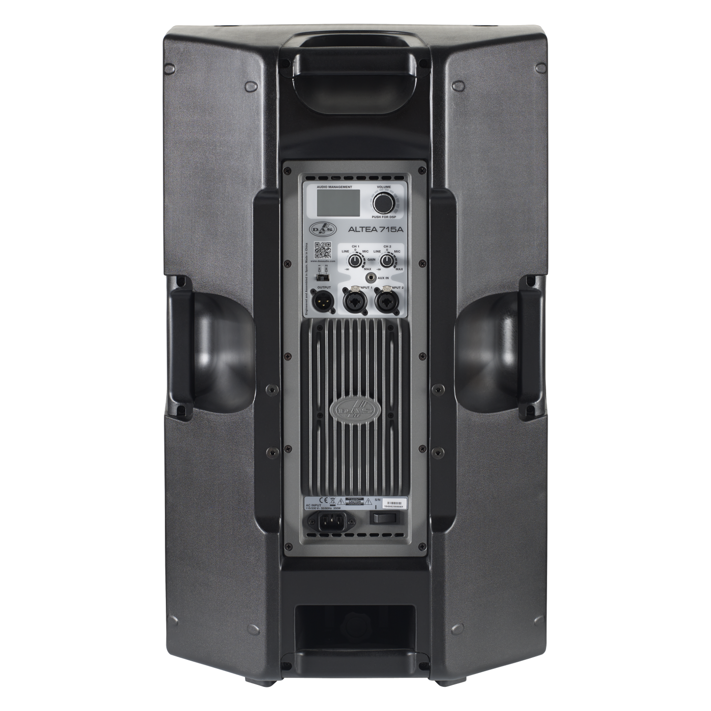 Bocina Activa Profesional DAS ALTEA-715A 15” Bi-Amplificada Point Source