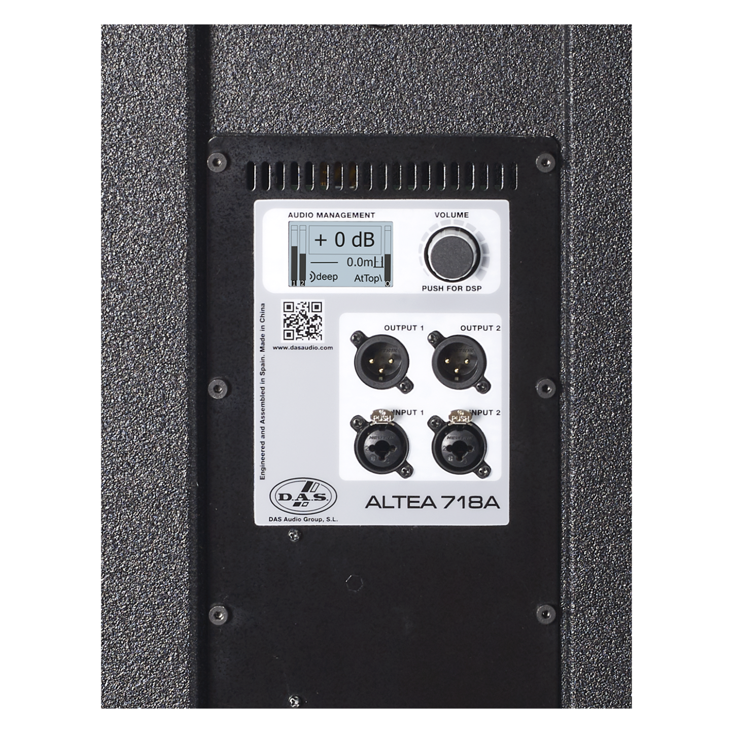 Subwoofer Activo 18” DAS ALTEA-718A con DAScontrol