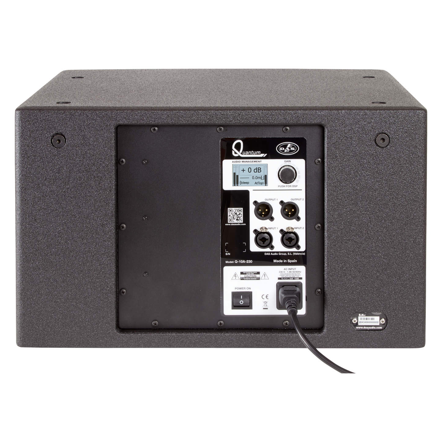 Subwoofer Activo QUANTUM Q-10A