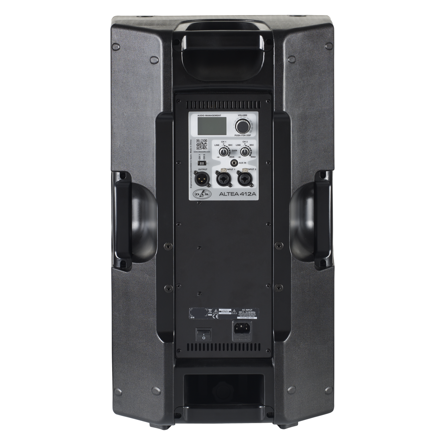 Bocina Activa Profesional DAS ALTEA-412A 12” Bi-Amplificada